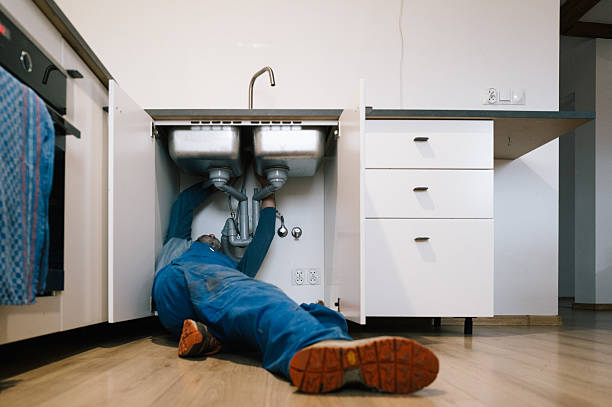 Professional Leak Detection technician working in Butner, NC